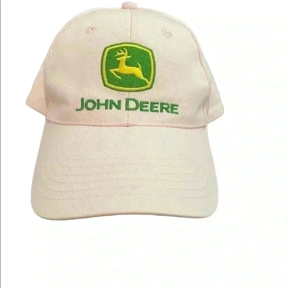 John Deere Pink Baseball Cap - Picture 2 of 6